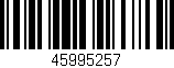 Código de barras (EAN, GTIN, SKU, ISBN): '45995257'