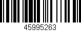 Código de barras (EAN, GTIN, SKU, ISBN): '45995263'