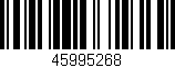 Código de barras (EAN, GTIN, SKU, ISBN): '45995268'