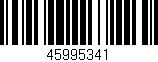 Código de barras (EAN, GTIN, SKU, ISBN): '45995341'