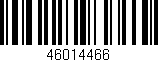 Código de barras (EAN, GTIN, SKU, ISBN): '46014466'