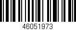 Código de barras (EAN, GTIN, SKU, ISBN): '46051973'
