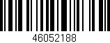 Código de barras (EAN, GTIN, SKU, ISBN): '46052188'