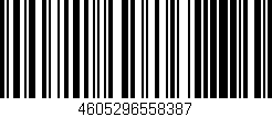 Código de barras (EAN, GTIN, SKU, ISBN): '4605296558387'