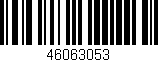Código de barras (EAN, GTIN, SKU, ISBN): '46063053'