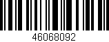 Código de barras (EAN, GTIN, SKU, ISBN): '46068092'
