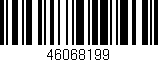 Código de barras (EAN, GTIN, SKU, ISBN): '46068199'