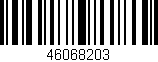 Código de barras (EAN, GTIN, SKU, ISBN): '46068203'