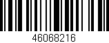 Código de barras (EAN, GTIN, SKU, ISBN): '46068216'