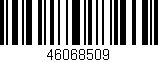 Código de barras (EAN, GTIN, SKU, ISBN): '46068509'
