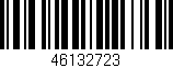 Código de barras (EAN, GTIN, SKU, ISBN): '46132723'