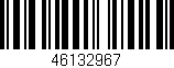 Código de barras (EAN, GTIN, SKU, ISBN): '46132967'