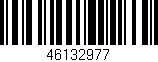 Código de barras (EAN, GTIN, SKU, ISBN): '46132977'