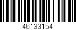 Código de barras (EAN, GTIN, SKU, ISBN): '46133154'