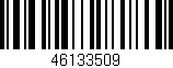 Código de barras (EAN, GTIN, SKU, ISBN): '46133509'