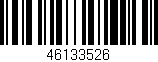 Código de barras (EAN, GTIN, SKU, ISBN): '46133526'