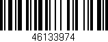 Código de barras (EAN, GTIN, SKU, ISBN): '46133974'
