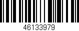 Código de barras (EAN, GTIN, SKU, ISBN): '46133979'
