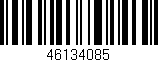 Código de barras (EAN, GTIN, SKU, ISBN): '46134085'