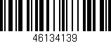 Código de barras (EAN, GTIN, SKU, ISBN): '46134139'