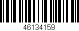 Código de barras (EAN, GTIN, SKU, ISBN): '46134159'