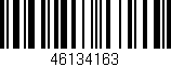 Código de barras (EAN, GTIN, SKU, ISBN): '46134163'