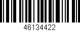 Código de barras (EAN, GTIN, SKU, ISBN): '46134422'