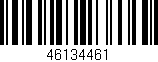 Código de barras (EAN, GTIN, SKU, ISBN): '46134461'