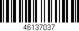 Código de barras (EAN, GTIN, SKU, ISBN): '46137037'