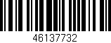 Código de barras (EAN, GTIN, SKU, ISBN): '46137732'
