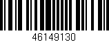 Código de barras (EAN, GTIN, SKU, ISBN): '46149130'