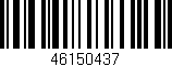 Código de barras (EAN, GTIN, SKU, ISBN): '46150437'