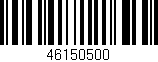 Código de barras (EAN, GTIN, SKU, ISBN): '46150500'