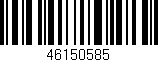 Código de barras (EAN, GTIN, SKU, ISBN): '46150585'