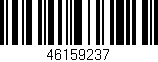 Código de barras (EAN, GTIN, SKU, ISBN): '46159237'