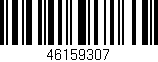 Código de barras (EAN, GTIN, SKU, ISBN): '46159307'