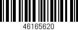 Código de barras (EAN, GTIN, SKU, ISBN): '46165620'