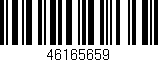 Código de barras (EAN, GTIN, SKU, ISBN): '46165659'