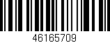 Código de barras (EAN, GTIN, SKU, ISBN): '46165709'