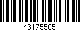 Código de barras (EAN, GTIN, SKU, ISBN): '46175585'