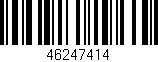 Código de barras (EAN, GTIN, SKU, ISBN): '46247414'