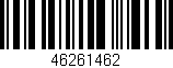 Código de barras (EAN, GTIN, SKU, ISBN): '46261462'