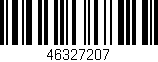Código de barras (EAN, GTIN, SKU, ISBN): '46327207'