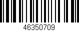 Código de barras (EAN, GTIN, SKU, ISBN): '46350709'
