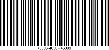 Código de barras (EAN, GTIN, SKU, ISBN): '46386-46387-46389'