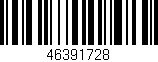 Código de barras (EAN, GTIN, SKU, ISBN): '46391728'