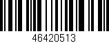 Código de barras (EAN, GTIN, SKU, ISBN): '46420513'