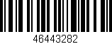 Código de barras (EAN, GTIN, SKU, ISBN): '46443282'