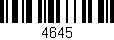 Código de barras (EAN, GTIN, SKU, ISBN): '4645'