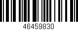 Código de barras (EAN, GTIN, SKU, ISBN): '46459830'